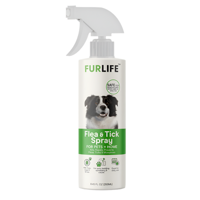 FurLife™ - All Natural Flea & Tick Spray for Dogs and Cats