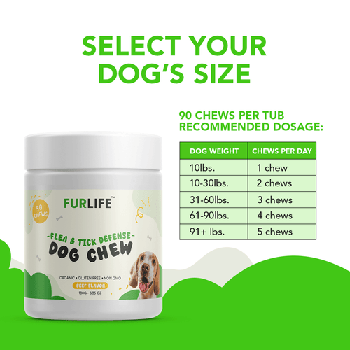 FurLife™ - Flea & Tick Defense Chews