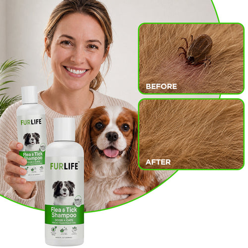 FurLife™ - Flea & Tick Shampoo for Dogs